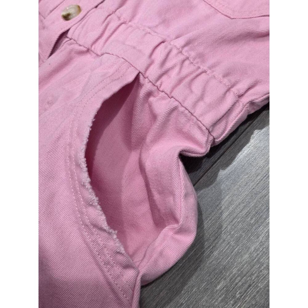 Show Me Your Mumu Y2K Preppy Cannon Romper in Pink denim XL A004666 - Picture 10 of 15